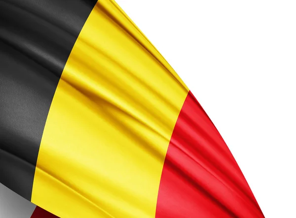 Flagge Belgiens Mit Kopierplatz Für Ihren Text Illustration — Stockfoto