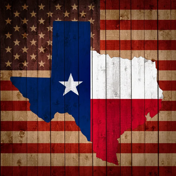 Texas arka plan kopya alanı için metin - 3d çizim ile    