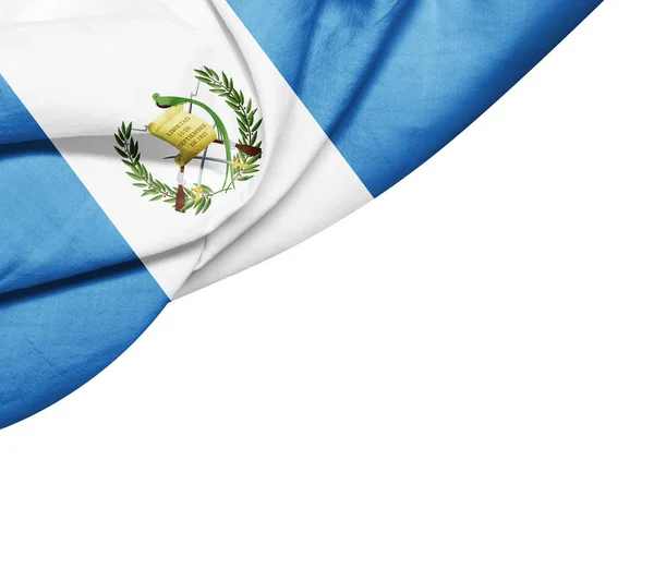 Bandeira Guatemala Com Espaço Cópia Para Seu Texto Ilustração — Fotografia de Stock