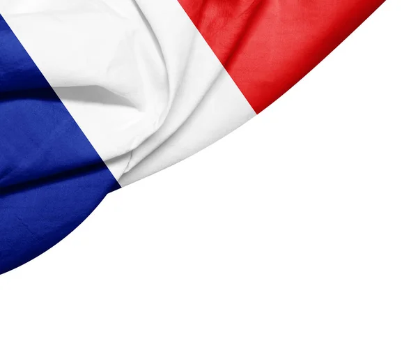 Vlag Van Frankrijk Met Kopie Ruimte Voor Tekst Illustratie — Stockfoto