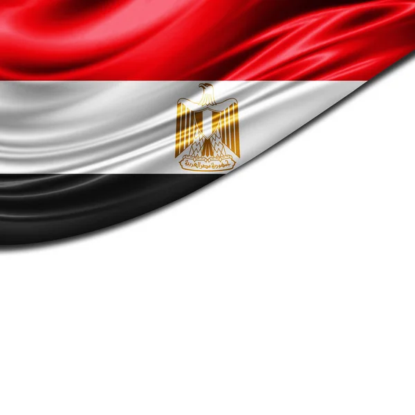 Flagge Ägyptens Mit Kopierplatz Für Ihren Text Illustration — Stockfoto