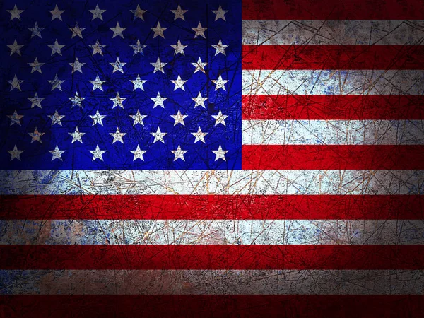 Flag Usa Copy Space Your Text Illustration — Stock Photo, Image