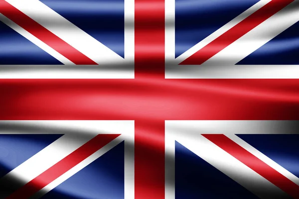 Flag United Kingdom Copy Space Your Text Illustration — Stock Photo, Image