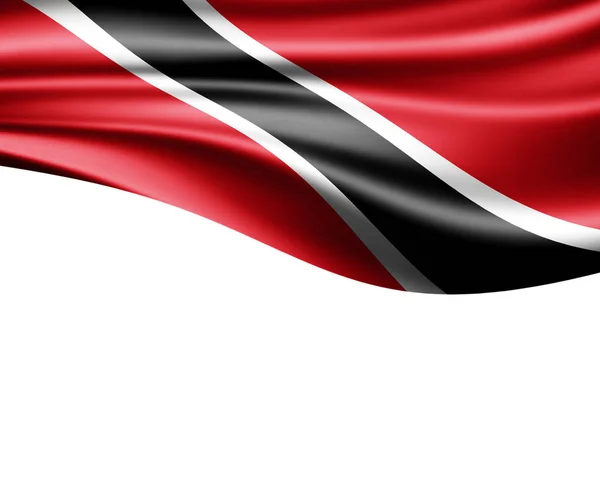 Tobago Bayrağı Ile Kopya Alanı Metin Çizim Için — Stok fotoğraf