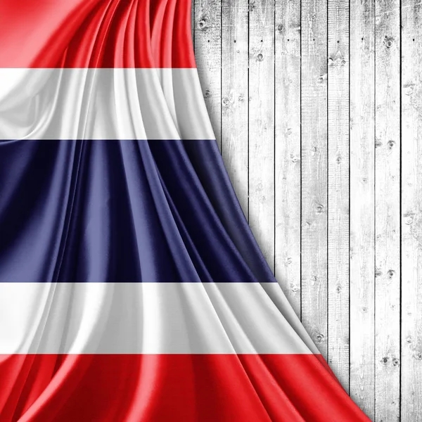 Bandeira Tailândia Com Espaço Cópia Para Seu Texto Ilustração — Fotografia de Stock