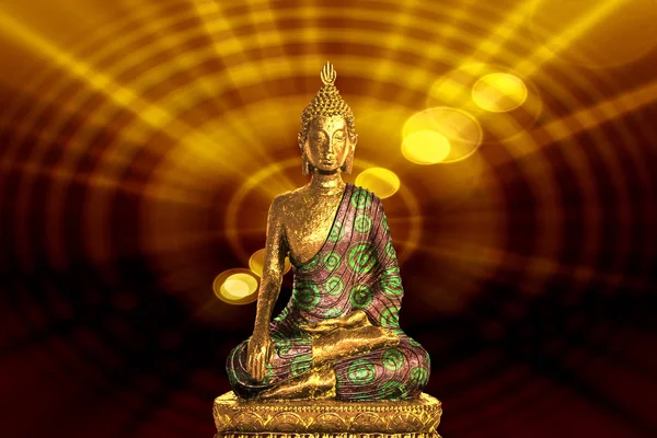 Buddha Statue Religiöses Konzept Illustration — Stockfoto