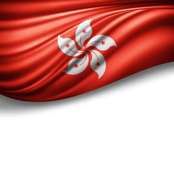 Flag Hong Kong Copy Space Your Text Illustration — Stock Photo, Image