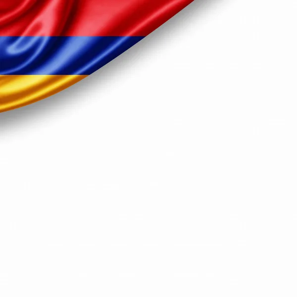 Bandera Armenia Con Espacio Para Copiar Texto Ilustración — Foto de Stock