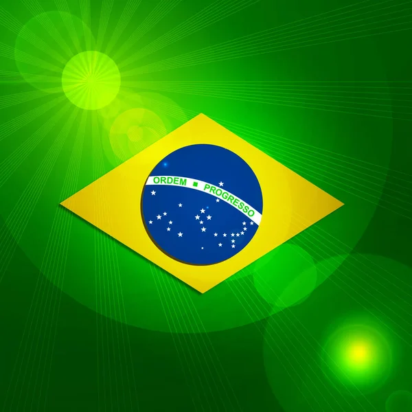Bandeira Brasil Com Espaço Cópia Para Seu Texto Imagens — Fotografia de Stock
