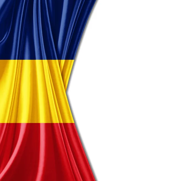 Flag Romania Copy Space Your Text Illustration — Stock Photo, Image