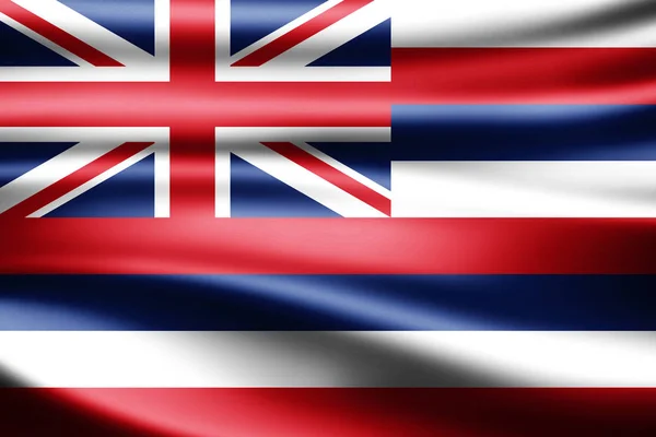 Прапор Гаваїв Копією Простір Вашої Ілюстрації Тексту — стокове фото