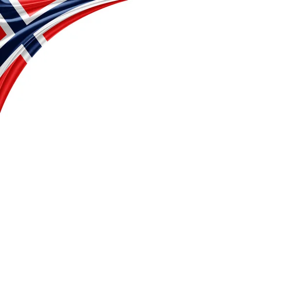 Flag Norway Copy Space Your Text Illustration — Stock Photo, Image