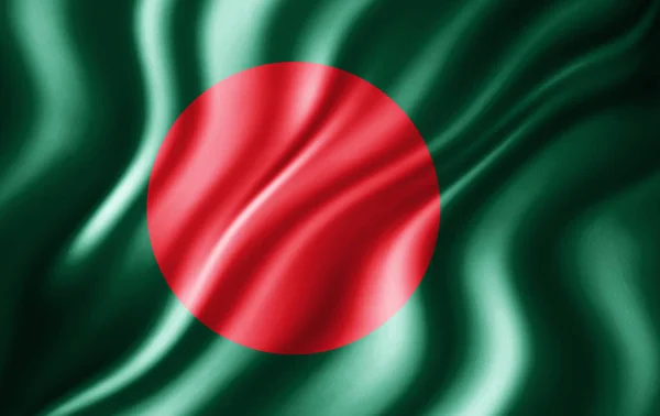 Bandera Bangladesh Con Espacio Copia Para Texto Ilustración —  Fotos de Stock