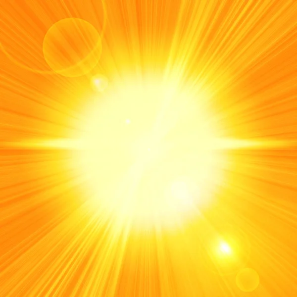 Güneş Işınları Ile Soyut Arka Plan Illüstrasyon — Stok fotoğraf