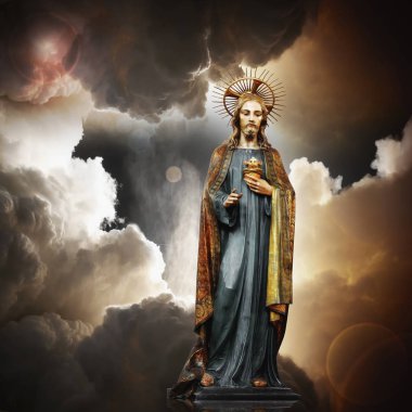 İsa İsa heykeli - dini