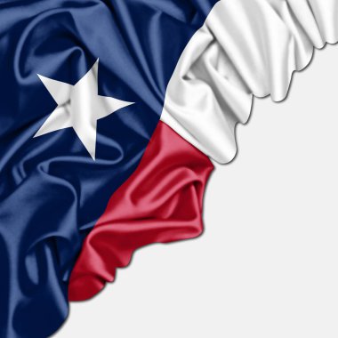 Texas arka plan kopya alanı için metin - 3d çizim ile    