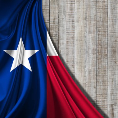 Texas arka plan kopya alanı için metin - 3d çizim ile    