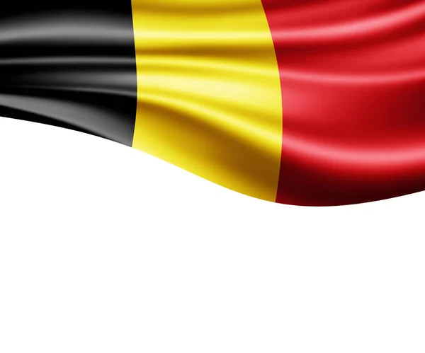Флаг Бельгии Местом Копирования Текста Иллюстрация — стоковое фото