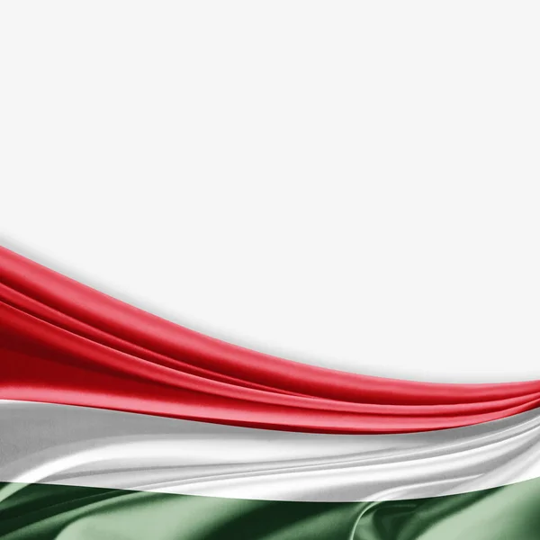 Flag Hungary Copy Space Your Text Illustration — Stock Photo, Image