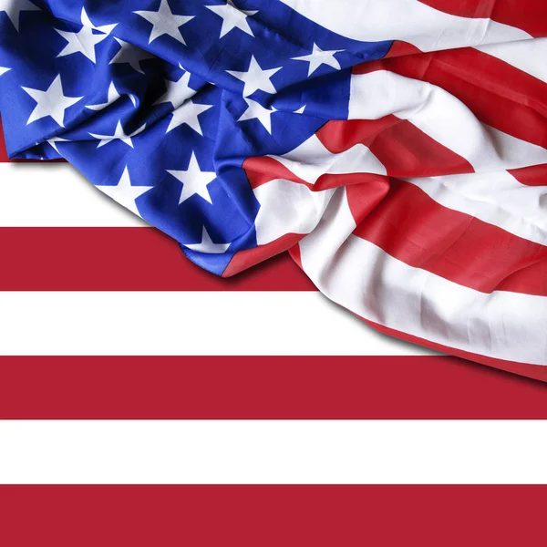 Flag Usa Copy Space Your Text Illustration — Stock Photo, Image