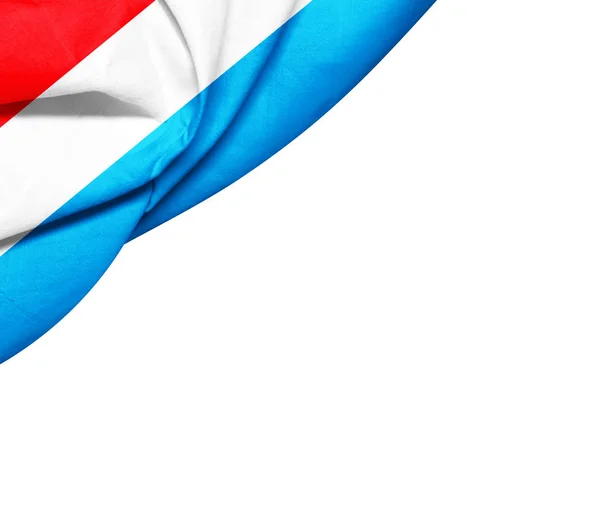 Flaggan Luxembourg Med Kopia Utrymme För Din Text Illustration — Stockfoto