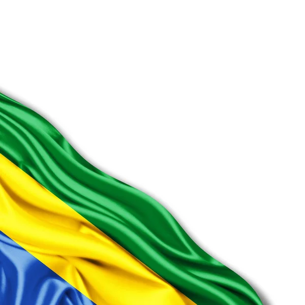 Másol Szöveg Illusztráció Helyet Gabon Zászlaja — Stock Fotó