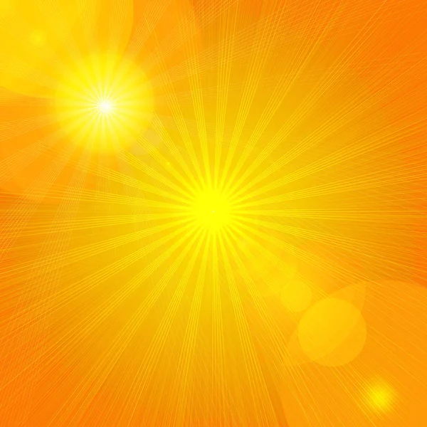 Słońce Promienie Streszczenie Tło Ilustracja — Zdjęcie stockowe