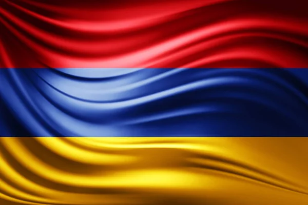Flag Armenia Copy Space Your Text Illustration — Stock Photo, Image