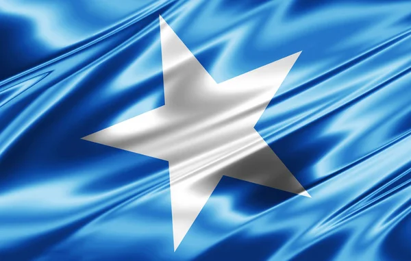 Flag Somalia Copy Space Your Text Illustration — Stock Photo, Image