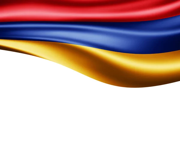 Flaggan Armenien Med Kopia Utrymme För Din Text Illustration — Stockfoto