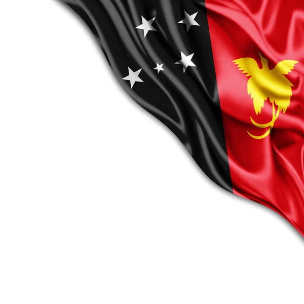 Флаг Новой Гвинеи Местом Копирования Текста Иллюстрация — стоковое фото