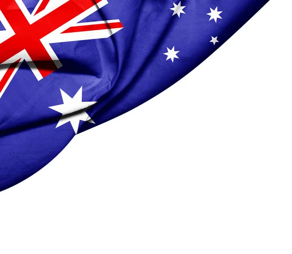 Bandera Australia Con Espacio Copia Para Texto Ilustración —  Fotos de Stock