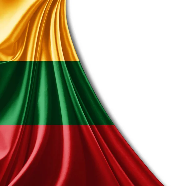 Flag Lithuania Copy Space Your Text Illustration — Stock Photo, Image