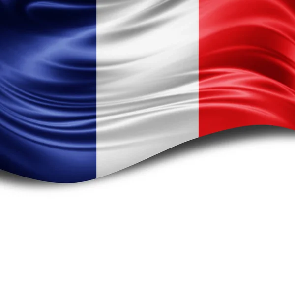 Bandera Francia Con Espacio Copia Para Texto Ilustración —  Fotos de Stock