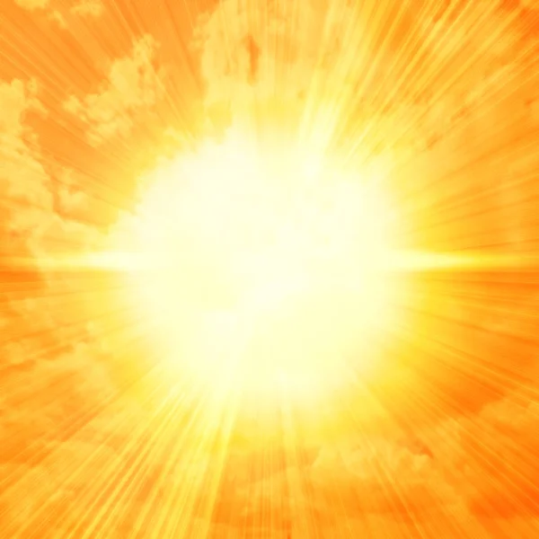 Солнце Лучами Абстрактного Фона Иллюстрация — стоковое фото
