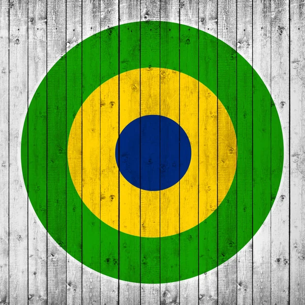 Bandera Brasil Con Espacio Copia Para Texto Imágenes — Foto de Stock