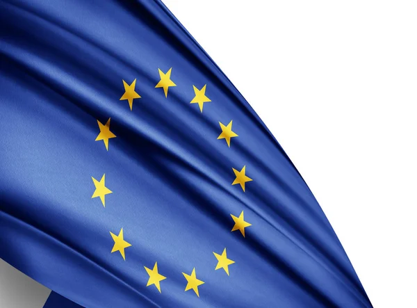 Drapelul Uniunii Europene Spațiu Copiere Pentru Text Sau Imagini — Fotografie, imagine de stoc