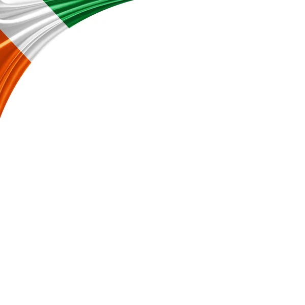 Bandera Costa Marfil Con Espacio Copia Para Texto Ilustración —  Fotos de Stock