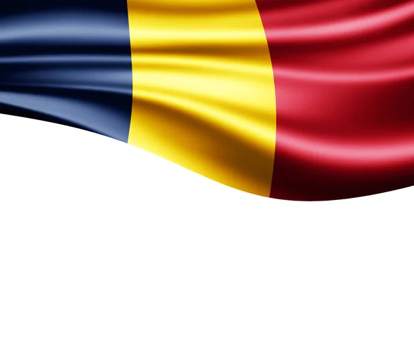 Σημαία Του Τσαντ Αντίγραφο Χώρο Για Κείμενο Απεικόνιση — Φωτογραφία Αρχείου