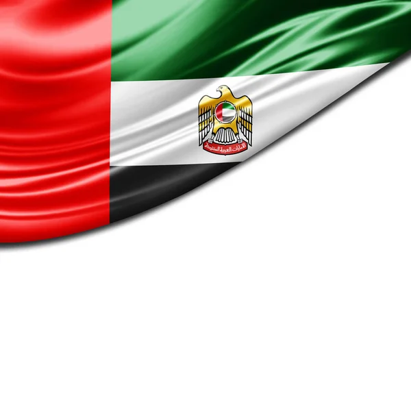 Flagge Der Vereinigten Arabischen Emirate Mit Kopierplatz Für Ihren Text — Stockfoto