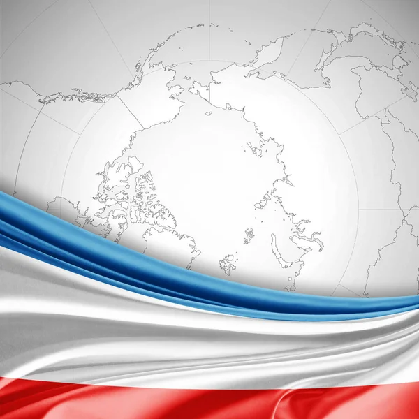 Bandera Crimea Con Espacio Copia Para Texto Ilustración — Foto de Stock