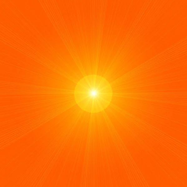 Sun Rays Abstract Background Illustration — Stock Photo, Image