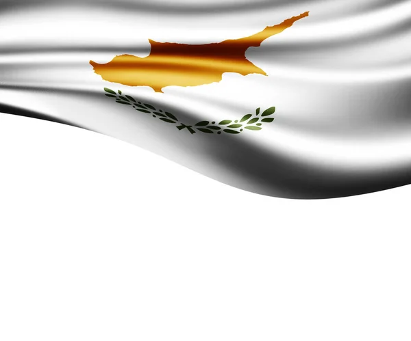 Flag Cyprus Copy Space Your Text Illustration — Stock Photo, Image