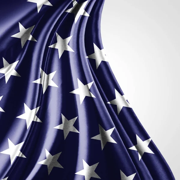 Flag Usa Copy Space Your Text Illustration — Stock Photo, Image