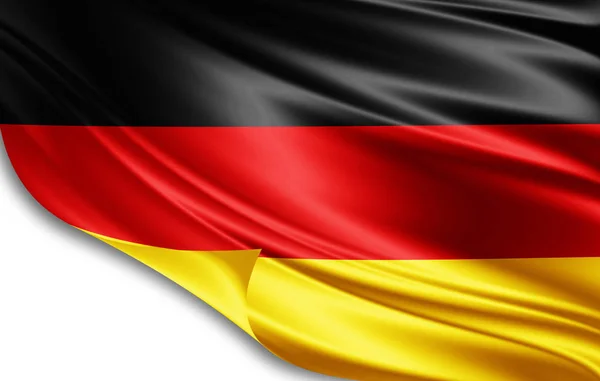 Flaga Niemiec Kopia Miejsce Twój Tekst Ilustracje — Zdjęcie stockowe