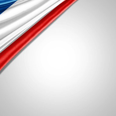 Metinleriniz, resimleriniz ve beyaz arkaplanınız için telif alan ile Kırım Özerk Cumhuriyeti bayrağı