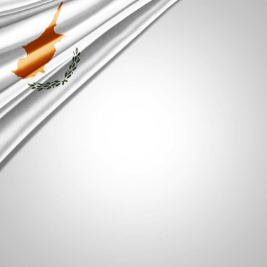 Metinleriniz veya resimleriniz ve beyaz arkaplanınız için telif bayrağı