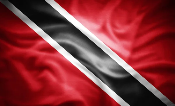 Realistic Flag Tobago Illustration — Stock Photo, Image