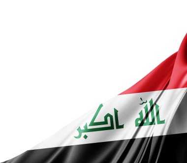 İpek desenli Irak bayrağı, dijital arkaplan