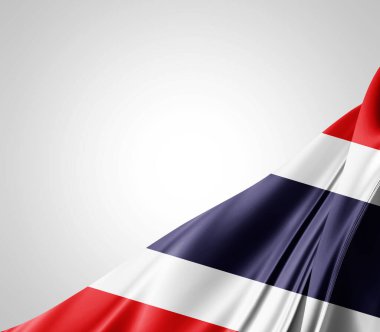 İpek desenli Tayland bayrağı, dijital arkaplan